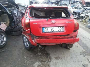 2002-2004 MODEL TOYOTA COROLLA ÇIKMA BAGAJ KAPISI